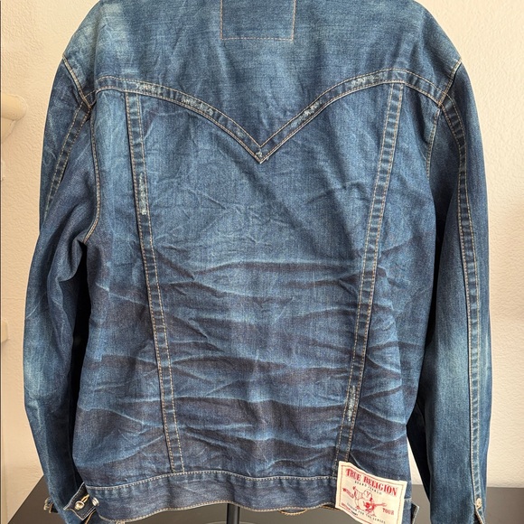 True Religion Indigo Denim Jacket - Picture 4 of 5